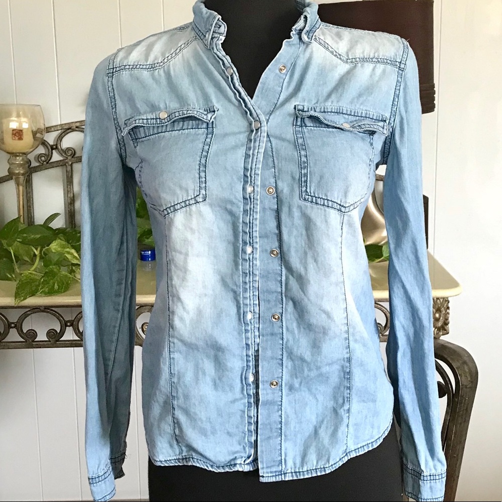 Denim Button Down